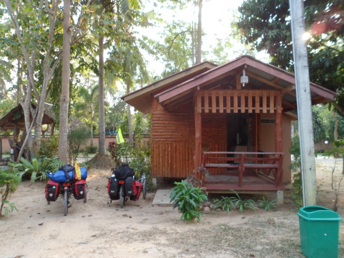 Notre petit bungalow pour la nuit