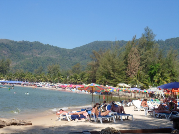 Pas loin de la plage déserte