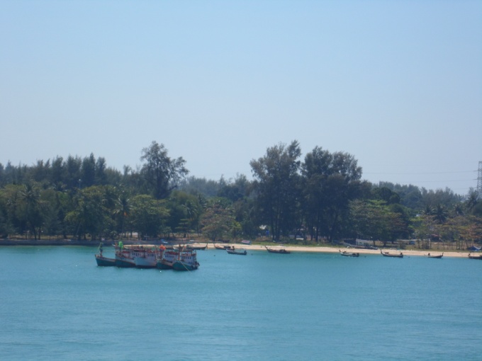 Paysages depuis le point de vue du pont