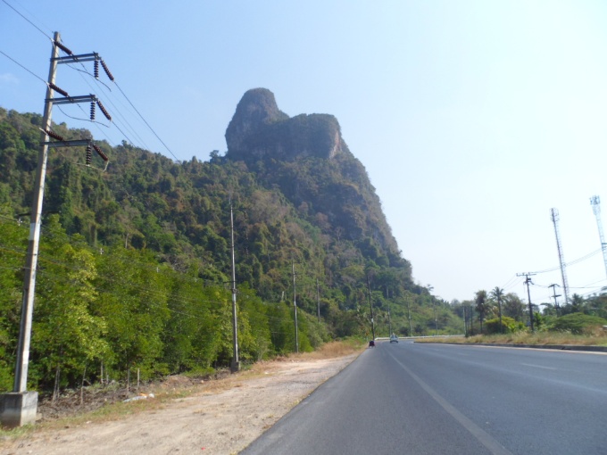Sur la route entre Phang Nga et Krabi