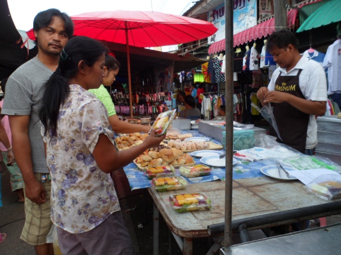 Le marché de Plai Phraya