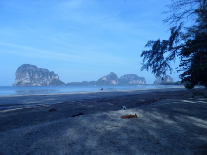 La plage à Pak Meng