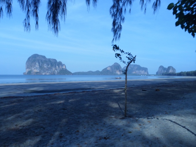 La plage à Pak Meng