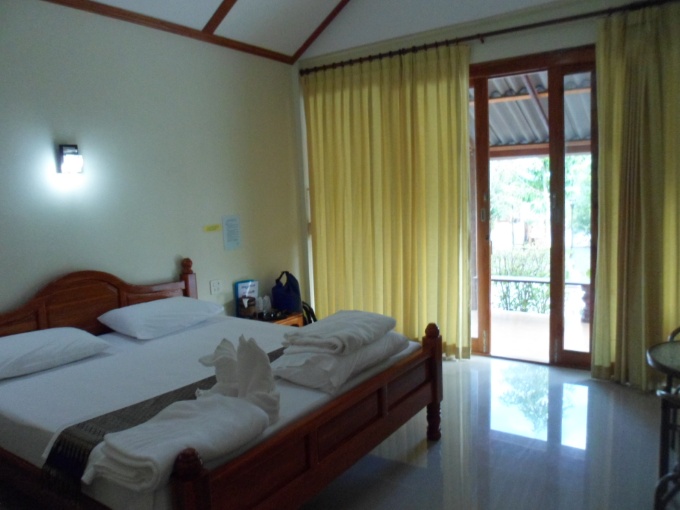 La chambre de l'hôtel de Yan Ta Khao
