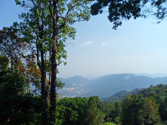 Vue sur les montagnes