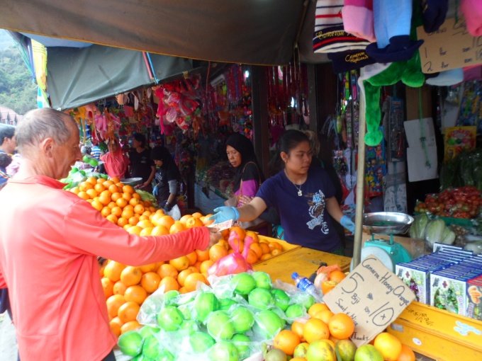 Le marché de Brinchang