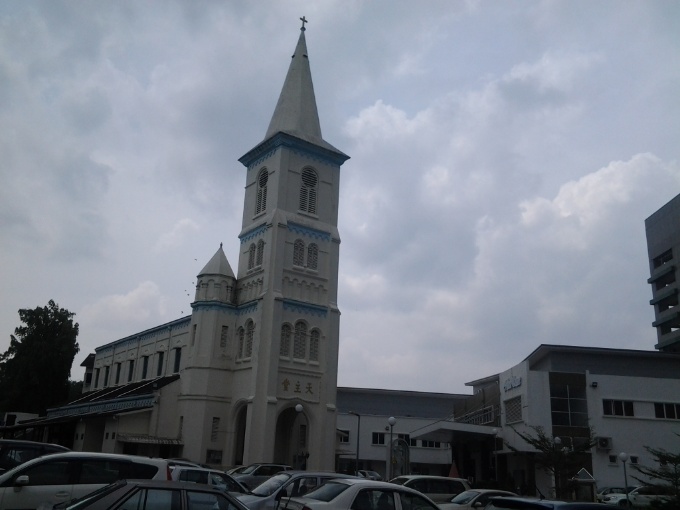 Église catholique à Johor Baru