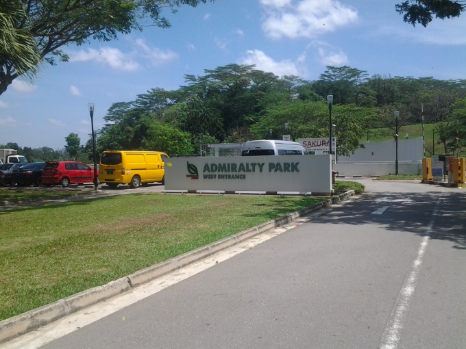Le même parc à Singapour