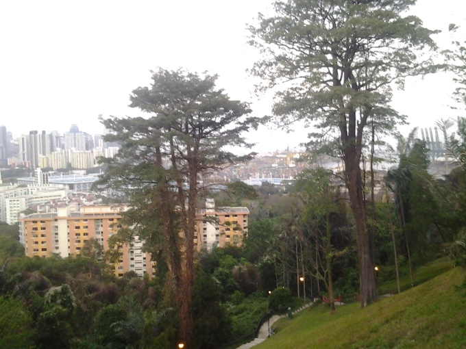 Vue sur la ville depuis le mont Faber